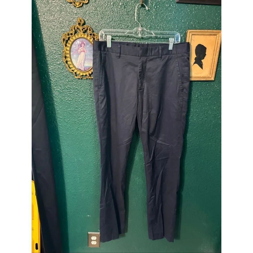 Mens Dark Blue Monday Bonobos Pants Size 32x34